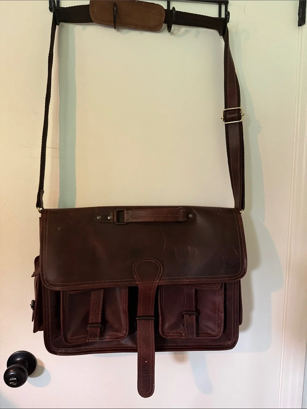Brown Leather Briefcase